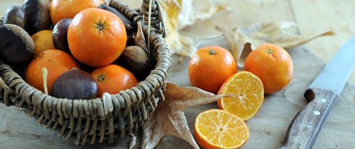 L’autunno: io e mio papà, la zuppa di castagne e bacon con i crostini al timo