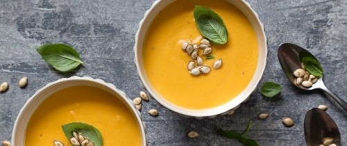 Un dolce inverno con la zuppa di zucca